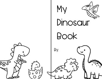 Preview of Dinosaur Book