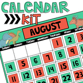 Dinosaur Calendar Kit