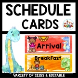 Dinosaur Classroom Decor | Schedule Cards