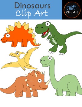 Preview of Dinosaurs {Clip Art + Board Game}