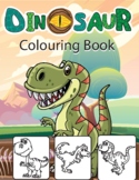 Dinosaur Coloring Book: Cute and Fun Dinosaur Colouring Bo