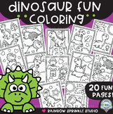 Dinosaur Coloring Pages!