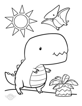 View Dinosaur Coloring Pages Pictures - pidorasiebanie