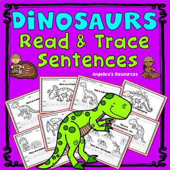 Preview of Dinosaur Coloring Pages Printables | Dinosaur Names |Handwriting Practice Sheets
