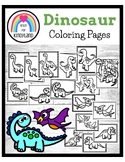 Dinosaur Coloring Pages: T-Rex, Brontosaurus, Pterodactyl,