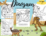 Dinosaur Coloring Pages for Kids Fun and Educational Activ