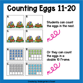 Dinosaur Counting Eggs 0-20 by Kindergarten is Sweet | TPT