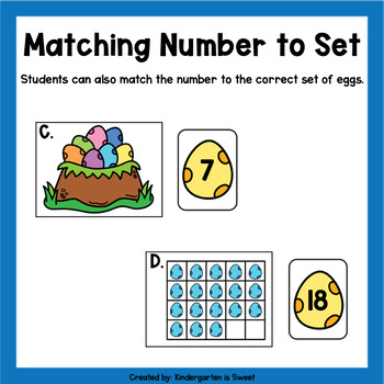 Dinosaur Counting Eggs 0-20 by Kindergarten is Sweet | TPT