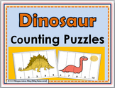 Dinosaur Math - Number Puzzles 1-10