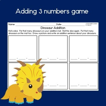 dinosaur counting and sequencing 1 20 by paulas primary classroom