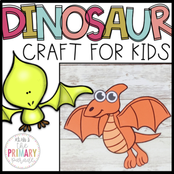 Pterodactyl Craft  Dinosaur crafts preschool, Preschool crafts, Dinosaur  crafts