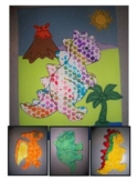 Dinosaur Craft with Detailed Instructions and 5 Variations