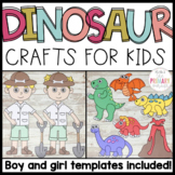 Dinosaur Crafts Bundle | Trex craft | Triceratops craft | 