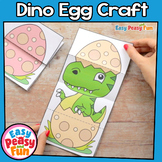 Dinosaur Crafts | Printable Dinosaur Egg Surprise Cards Cr