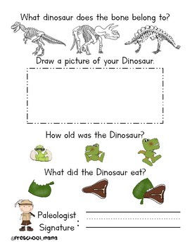 Preview of Dinosaur Dig