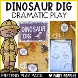 Dinosaur Dig Dramatic Play Printables | Pretend Play Pack