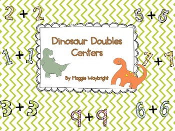 Preview of Dinosaur Doubles Activity
