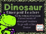 Dinosaur Emergent Readers