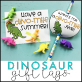 Dinosaur End of the Year Gift Tags & Cards: Have A Dino-Mi