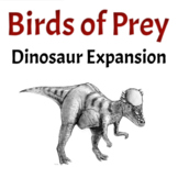 Dinosaur Expansion Pack to Bird of Prey Printable Card Game