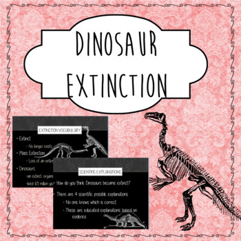 Preview of Dinosaur Extinction PowerPoint