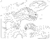 Dinosaur Extreme Difficulty Dot-to-Dot / Connect the Dots PDF