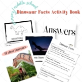 Dinosaur Facts Activity Book