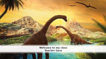 Preview of Dinosaur Findings News Topic PPT Lesson