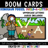 Dinosaur Fossil Build-A-Letter Boom Cards™ (Uppercase)