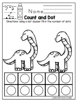 dinosaur fun printable by preschool printable teachers pay teachers