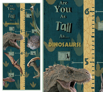 Preview of Dinosaur Height Chart