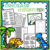Dinosaur Kindergarten Worksheets, Dinosaur themed worksheets