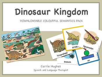 Preview of Dinosaur Kingdom Colourful Semantics set