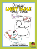 Dinosaur LIGHT TABLE Number Bonds