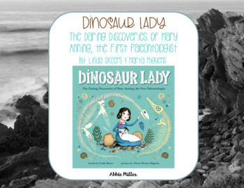 Preview of Dinosaur Lady Companion - Digital or Printable
