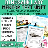 Dinosaur Lady Mentor Text Unit for Grades 3-5