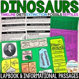 Dinosaurs Lapbook & Passages | Dinosaur Activity