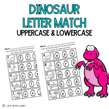 Preview of Dinosaur Letter Match