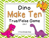 Dinosaur Make Ten FREEBIE