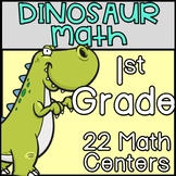 Dinosaur Math Centers First Grade