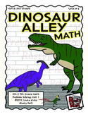 Dinosaur Alley Math - Word Problems & Measurement – Grades 4 & 5
