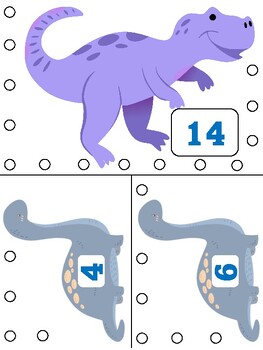 Preview of Dinosaur Math Links