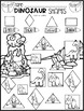 Dinosaur Math and Literacy Worksheets for Preschool (February) | TpT
