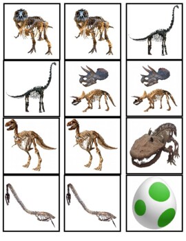 Preview of Dinosaur Memory Game