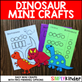 Dinosaur Mini Crafts