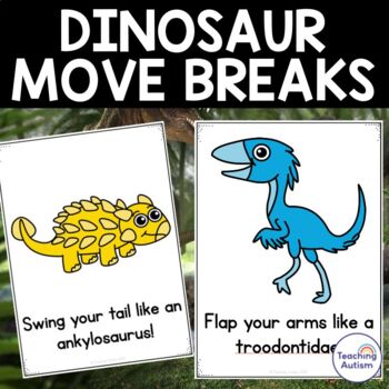 Dinosaur Themed Brain Breaks - Spanish