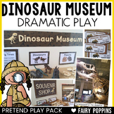 Dinosaur Museum & Shop Dramatic Play Printables | Pretend 