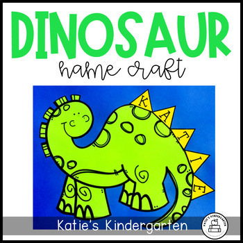 Preview of Dinosaur Name Craft