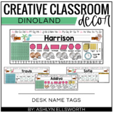 Dinosaur Name Tags 