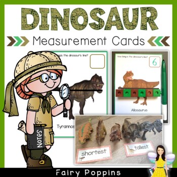 Preview of Dinosaur Measurement Activities (Non Standard Units)